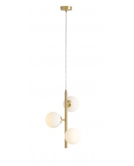 LAMPA WISZĄCA FIN 3 BRASS S ALDEX 1120E40_S