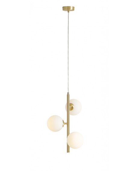 LAMPA WISZĄCA FIN 3 BRASS S ALDEX 1120E40_S