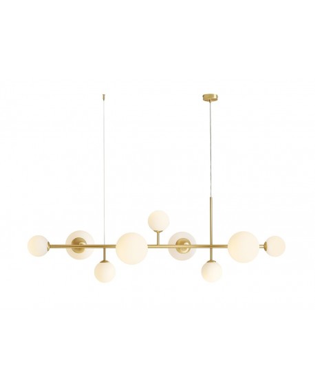 LAMPA WISZĄCA DIONE 9 BRASS ALDEX 1092N40