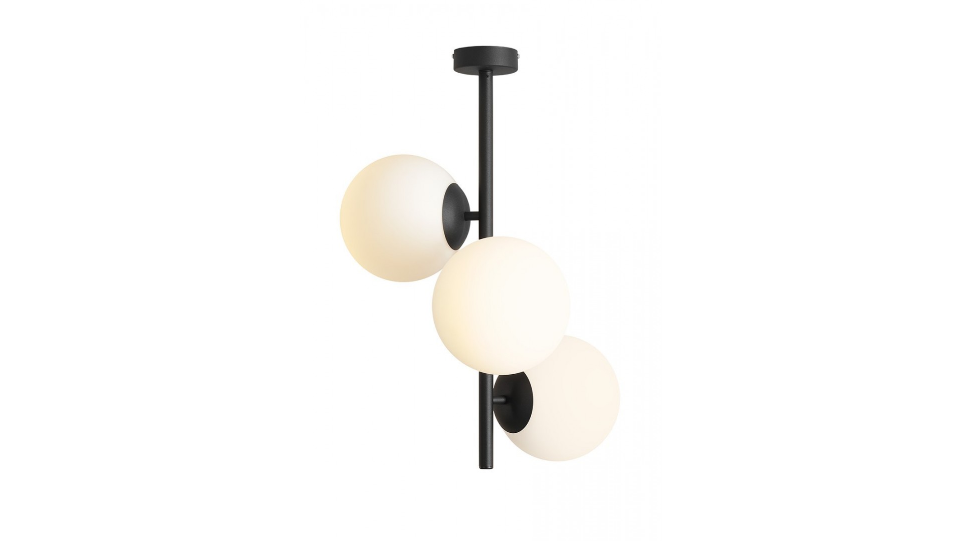 PLAFON FIN 3 BLACK M ALDEX 1120PL_E1_M