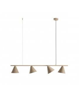 LAMPA WISZĄCA FORM 4 BEIGE ALDEX 1108L17