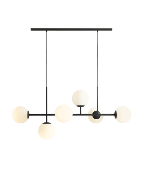 LAMPA WISZĄCA FIN 6 BLACK ALDEX 1120K1