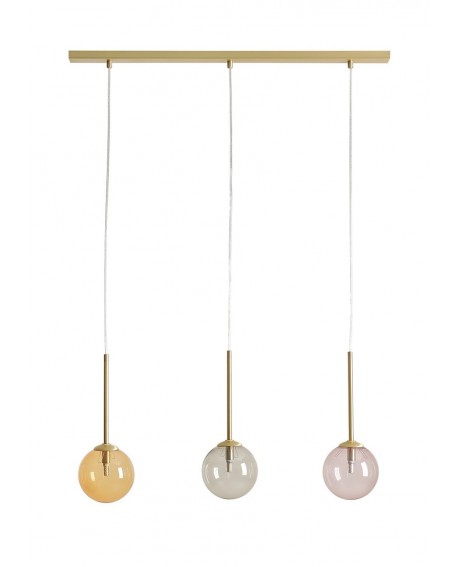 LAMPA WISZĄCA BOSSO 3 MULTICOLOUR ALDEX 1119E_40