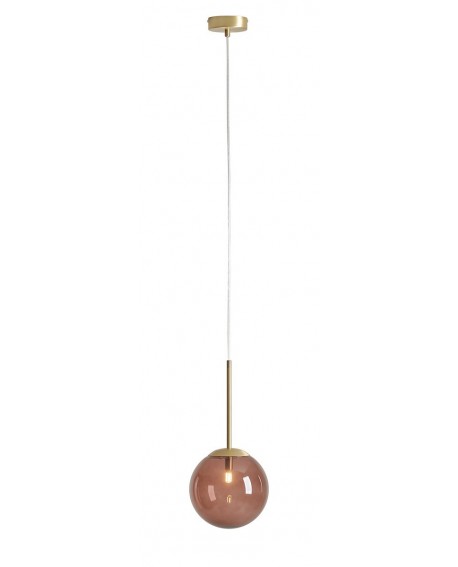 LAMPA WISZĄCA BOSSO MINI 20 MULTICOLOUR (CHOCO CREAM) ALDEX 1119XS40_CK 