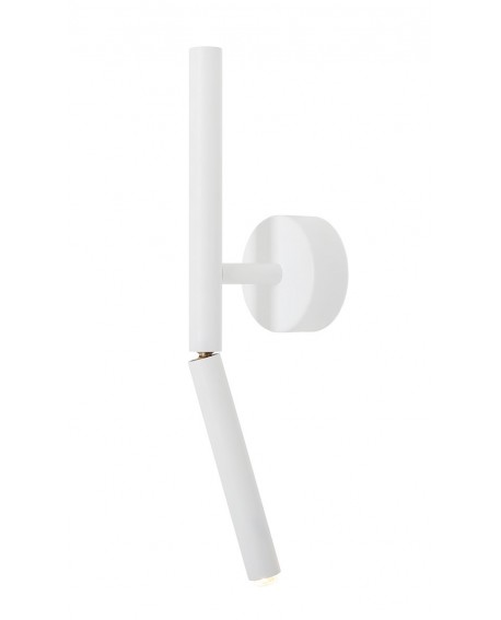 KINKIET STICK ALL WHITE ALDEX 1084C