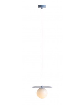 LAMPA WISZĄCA LOOP DUSTY BLUE S ALDEX 1125G16_S