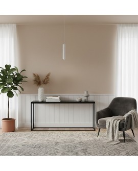 LAMPA WISZĄCA LUNA 1 BIAŁA EMIBIG