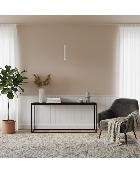 LAMPA WISZĄCA LUNA 1 BIAŁA EMIBIG