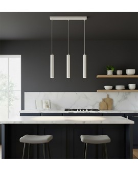 LAMPA WISZĄCA LUNA 3 BIAŁA EMIBIG