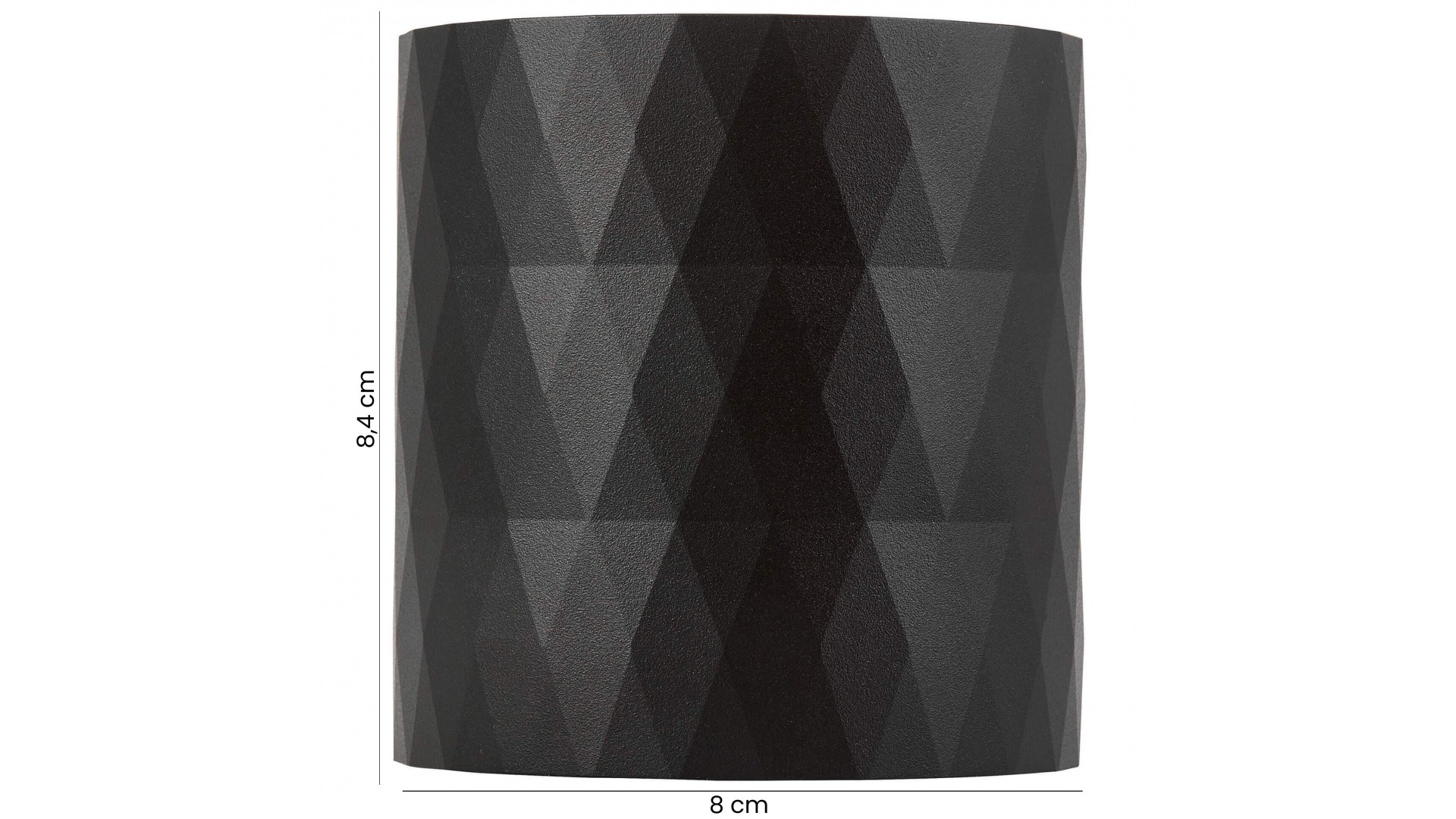 Nowoczesna czarna lampa sufitowa z diamentowym wzorem – elegancki akcent do wnętrz.