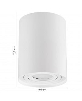  Lampa sufitowa SPOT LED w białym kolorze – nowoczesny design, subtelna elegancja do każdego wnętrza.