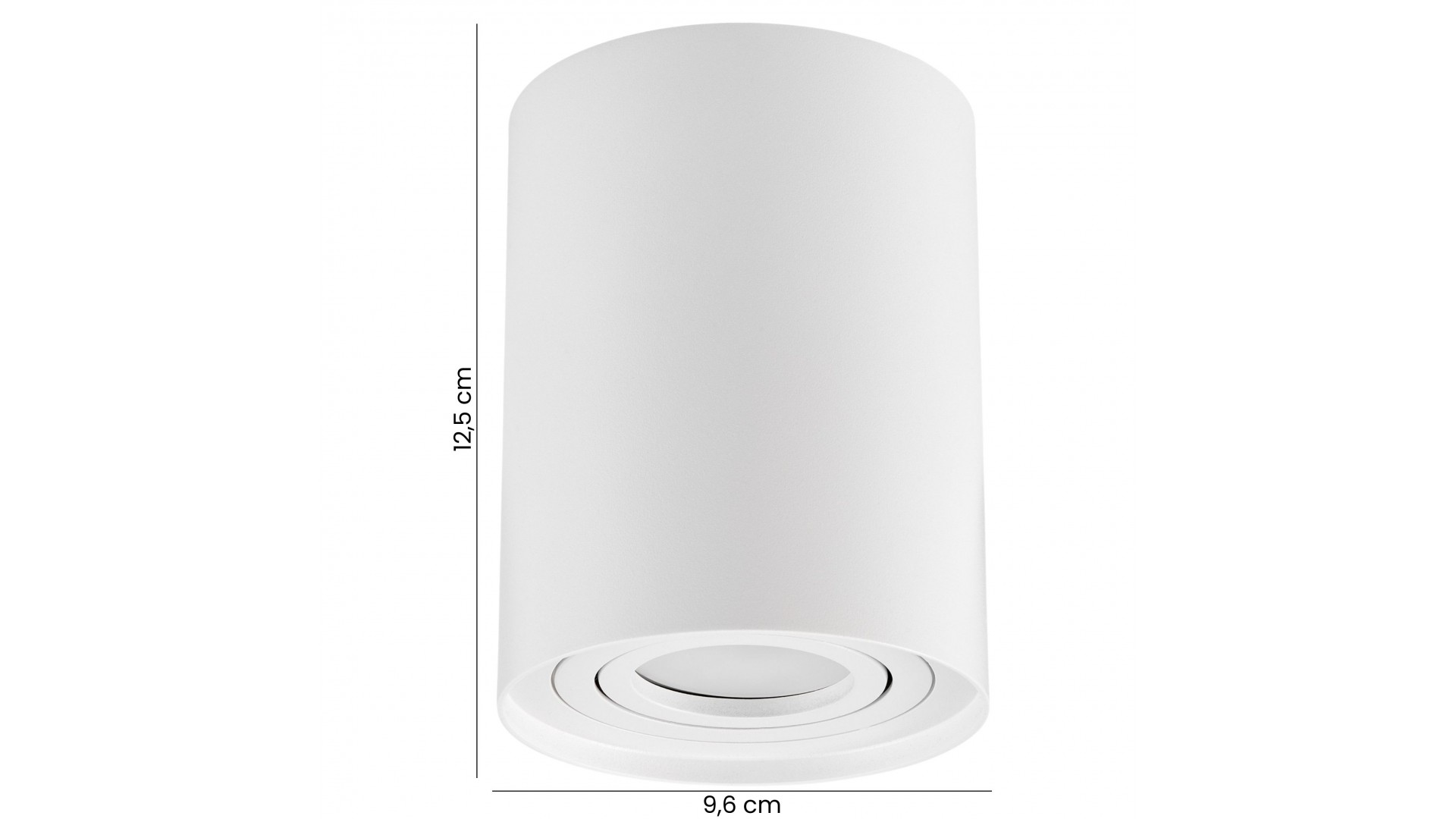  Lampa sufitowa SPOT LED w białym kolorze – nowoczesny design, subtelna elegancja do każdego wnętrza.