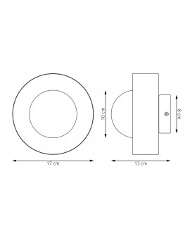 LAMPA LULU K1 BIAŁA