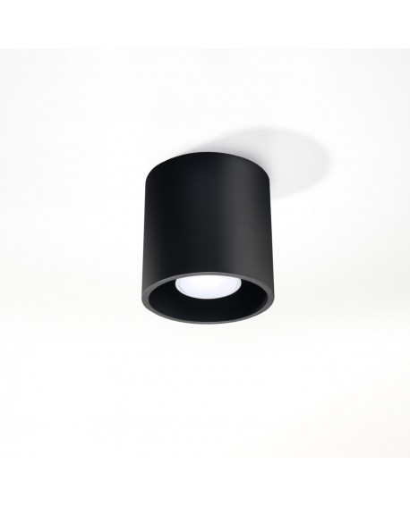 Plafon ORBIS 1 czarny Sollux SL.0016