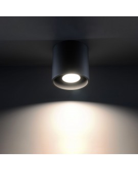 Plafon ORBIS 1 czarny Sollux SL.0016
