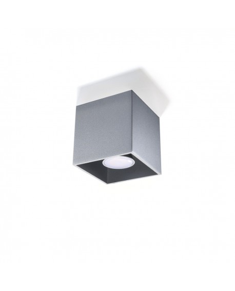 Plafon QUAD 1 szary Sollux SL.0024