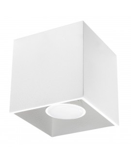 Plafon QUAD 1 biały Sollux SL.0027