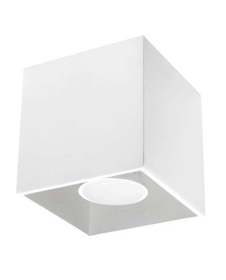 Plafon QUAD 1 biały Sollux SL.0027