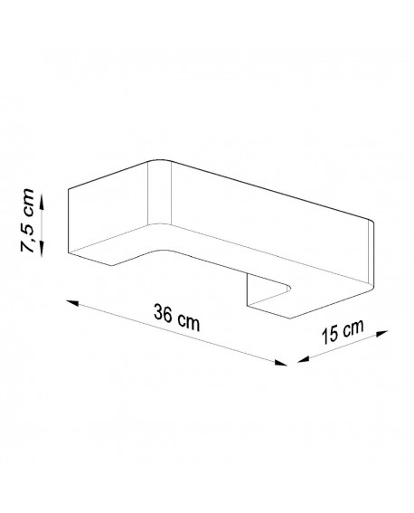 Kinkiet ceramiczny MAGNET Sollux SL.0034