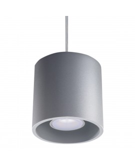 Lampa wisząca ORBIS 1 szary Sollux SL.0052