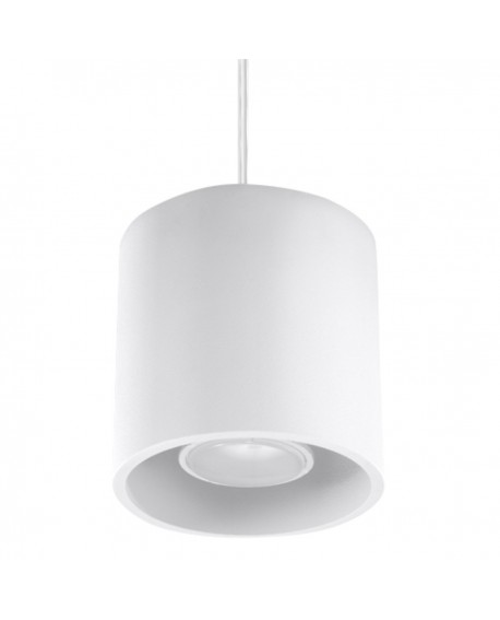 Lampa wisząca ORBIS 1 biały Sollux SL.0053