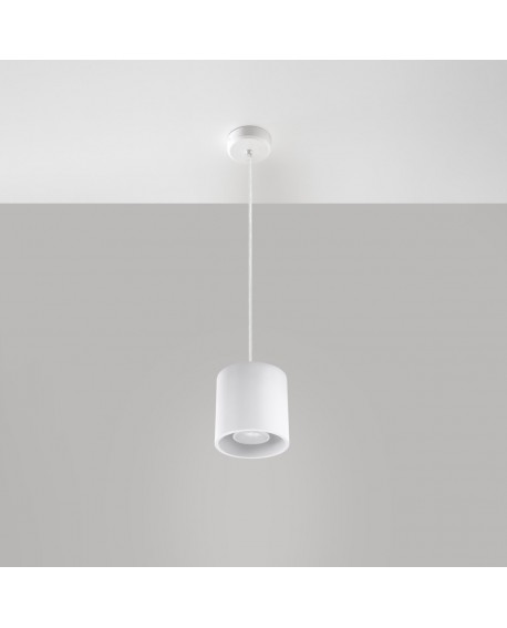 Lampa wisząca ORBIS 1 biały Sollux SL.0053