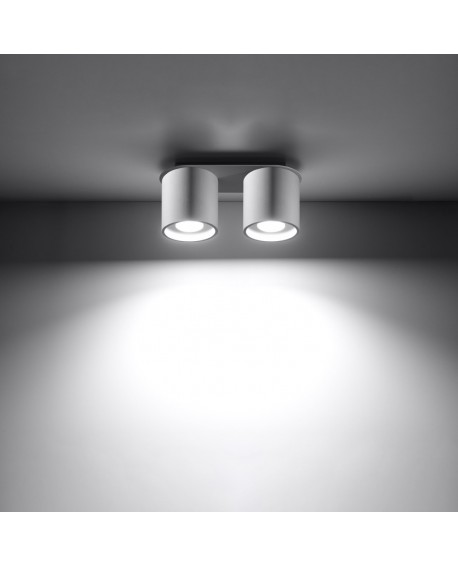 Plafon ORBIS 2 biały Sollux SL.0056