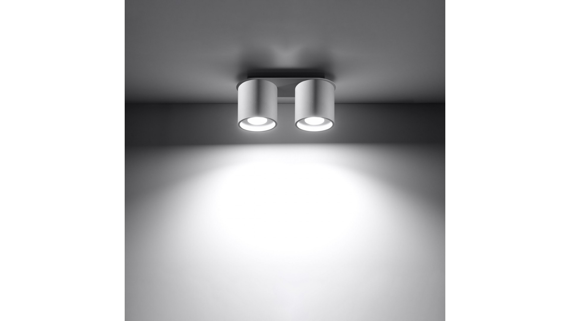 Plafon ORBIS 2 biały Sollux SL.0056