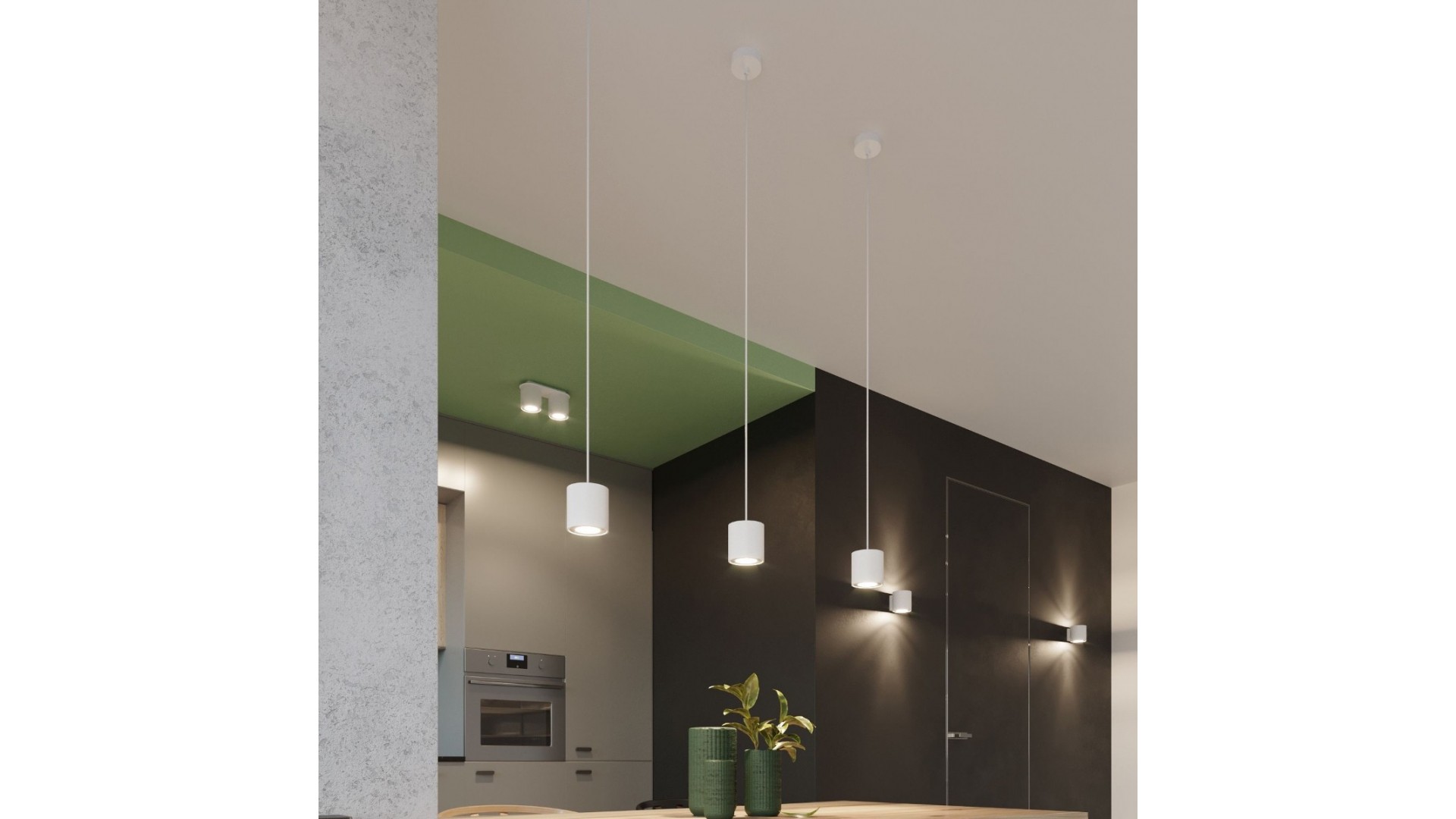 Plafon ORBIS 2 biały Sollux SL.0056