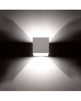 Kinkiet QUAD 1 biały Sollux SL.0059