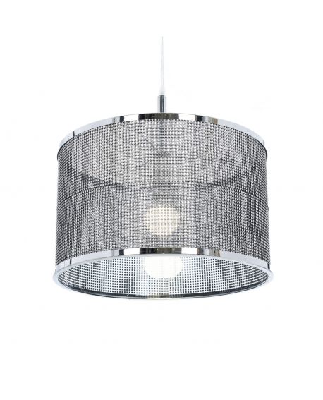 NOWOCZESNA LAMPA WISZĄCA CHROMOWANA LINA W2 LUMINA DECO