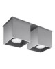 Plafon QUAD 2 szary Sollux SL.0064