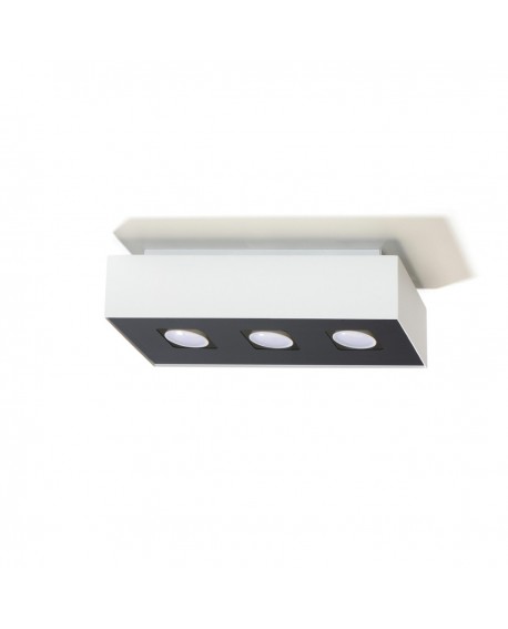 Plafon MONO 3 biały Sollux SL.0068