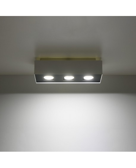 Plafon MONO 3 biały Sollux SL.0068