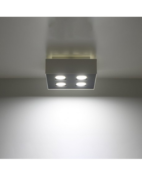 Plafon MONO 4 biały Sollux SL.0069
