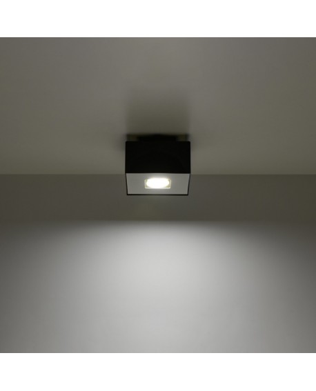 Plafon MONO 1 czarny Sollux SL.0070