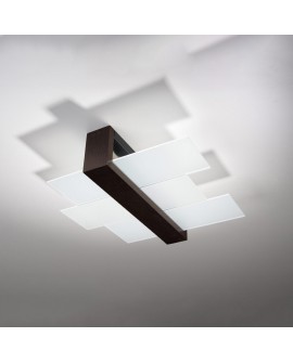 Plafon FENIKS 2 wenge Sollux SL.0074