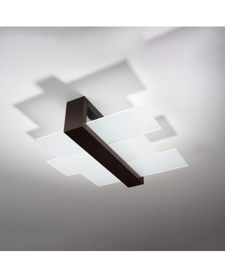 Plafon FENIKS 2 wenge Sollux SL.0074