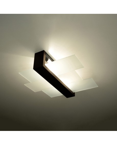 Plafon FENIKS 2 wenge Sollux SL.0074