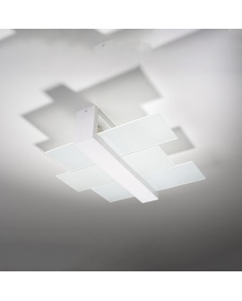 Plafon FENIKS 2 biały Sollux SL.0078