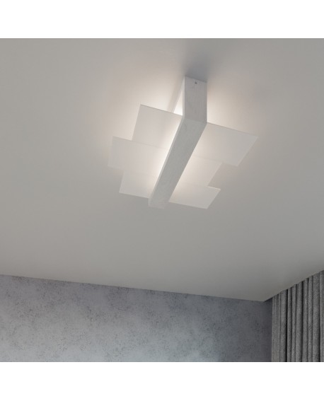 Plafon FENIKS 2 biały Sollux SL.0078