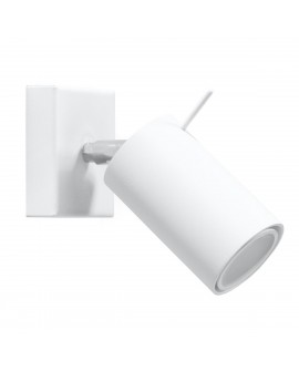 Kinkiet RING biały Sollux SL.0087