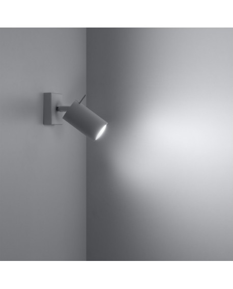 Kinkiet RING biały Sollux SL.0087