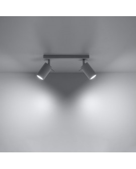 Plafon RING 2 biały Sollux SL.0088