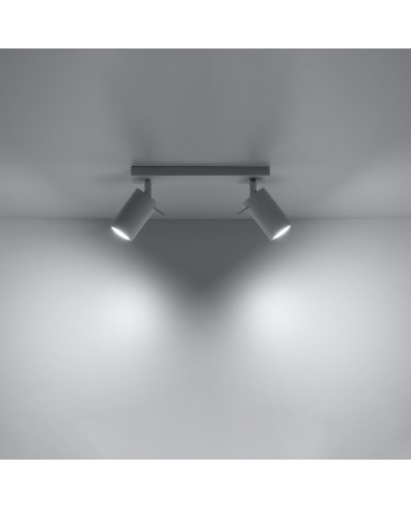 Plafon RING 2 biały Sollux SL.0088