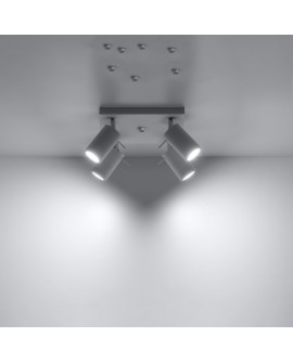 Plafon RING 4 biały Sollux SL.0090