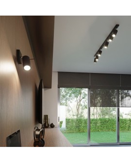 Plafon RING 3L czarny Sollux SL.0093