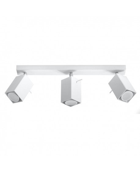 Plafon MERIDA 3 biały Sollux SL.0097