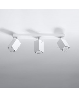 Plafon MERIDA 3 biały Sollux SL.0097