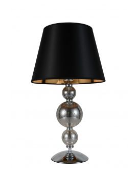 LAMPA NOCNA CZARNA MURANEO LUMINA DECO